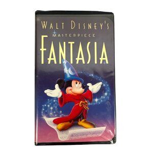 Walt Disneys Fantasia VHS 1991 Masterpiece Edition Mickey Mouse Animation Family